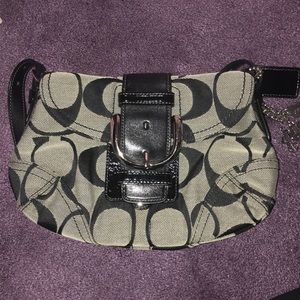 Black coach bag